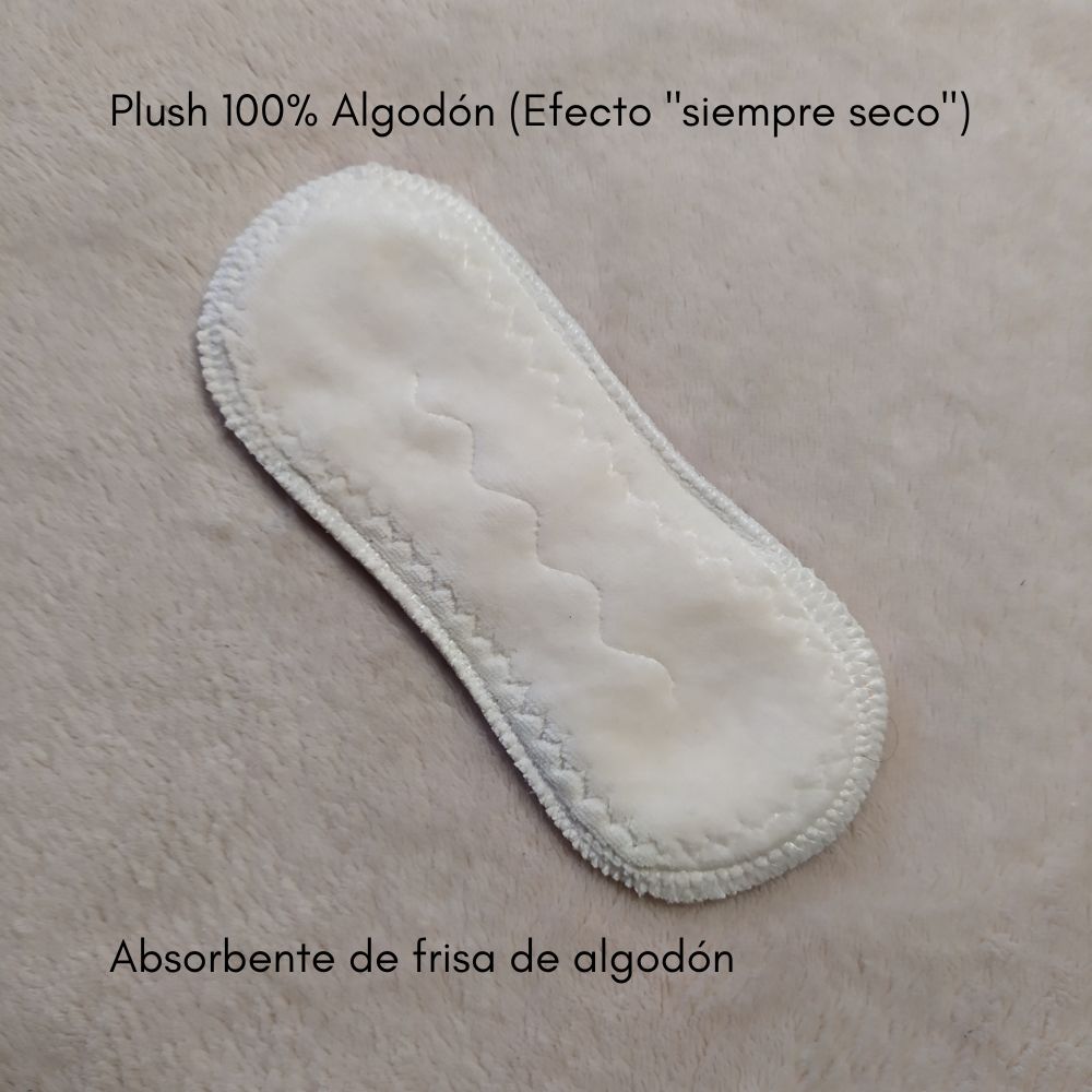 Protector Diario Anatómico Impermeable - Plush de Algodón (Diseño LLuvia Ácida) - Image 2